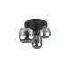 Diva lampa sufitowa 3xE27 czarna 619800332