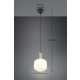 Diva lampa wisząca 1xE27 złota, czarna 319800108