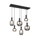 Diva lampa wisząca 6xE27 czarna 319800632 TRIO lighting