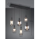 Diva lampa wisząca 6xE27 czarna 319800632