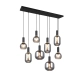 Diva lampa wisząca 8xE27 czarna 319800832 TRIO lighting
