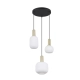 Diva lampa wisząca 3xE27 złota, czarna 319830308
