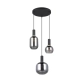 Diva lampa wisząca 3xE27 czarna 319830332