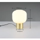 Diva lampka stołowa 1xE27 złota, czarna 519800108
