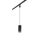 Duoline lampa do szynoprzewodu wisząca 1xE27 czarna 73060132