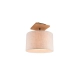 Elmau lampa sufitowa 1xE27 srebrna, biała 602100130 TRIO lighting