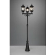 Elvo lampa stojąca 3xE27 czarna 406960332