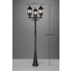 Elvo lampa stojąca 3xE27 czarna 406960332