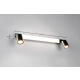 Enrico kinkiet 2xGU10, LED 6W 620lm 2300K, 3000K, 4000K srebrny 281470306