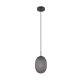 Facette lampa wisząca 1xE27 czarna 364200154