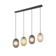 Facette lampa wisząca 4xE27 czarna 364200417 TRIO lighting