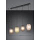 Facette lampa wisząca 4xE27 czarna 364200417