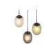 Facette lampa wisząca 3xE27 czarna 364230317