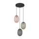 Facette lampa wisząca 3xE27 czarna 364230317