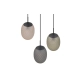 Facette lampa wisząca 3xE27 czarna 364230317