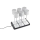 Fernandez lampa podłogowa LED 6x1W 6x130lm 2700K, 4000K, 6000K biała R54096631