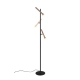 Fiato lampa podłogowa LED 3x3W 3x400lm 2300K, 3000K, 4000K czarna, brązowa 452010317
