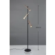 Fiato lampa podłogowa LED 3x3W 3x400lm 2300K, 3000K, 4000K czarna, brązowa 452010317