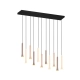 Fiato lampa wisząca LED 11x3W 1400lm 2300K, 3000K, 4000K czarna, brązowa 352011117 TRIO lighting