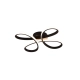 Fly lampa sufitowa LED 22W 2600lm 3000K czarna 645610132 TRIO lighting