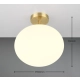 Fomento lampa sufitowa 1xE27 złota 663100108