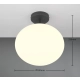 Fomento lampa sufitowa 1xE27 czarna 663100132