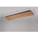 Fontana lampa sufitowa LED 44W 5050lm 3000K czarna 648911332