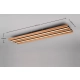 Fontana lampa sufitowa LED 27W 3050lm 3000K czarna 648917532