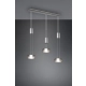 Franklin lampa wisząca LED 9W 1050lm 3000K srebrna 326510307