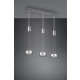 Franklin lampa wisząca LED 9W 1050lm 3000K srebrna 326510307