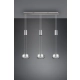 Franklin lampa wisząca LED 9W 1050lm 3000K srebrna 326510307