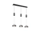 Franklin lampa wisząca LED 9W 1050lm 3000K antracyt 326510342 TRIO lighting