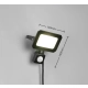 Funchal kinkiet LED 20W 1800lm 4000K czarny R23349132