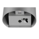 Genie kinkiet LED  2x1W 2x150lm 3000K srebrny R24161687