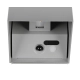 Genie kinkiet LED  2x1W 2x150lm 3000K srebrny R24169687