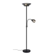 Gerry lampa podłogowa 2xE27 czarna, srebrna R40063132 TRIO lighting