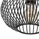 Gila lampa wisząca 1xE27 czarna 365700132