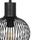 Gila lampa wisząca 1xE27 czarna 365700132