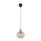 Gila lampa wisząca 1xE27 czarna 365700166