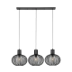 Gila lampa wisząca 3xE27 czarna 365700332