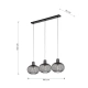 Gila lampa wisząca 3xE27 czarna 365700332
