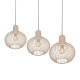 Gila lampa wisząca 3xE27 czarna 365700366