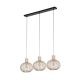 Gila lampa wisząca 3xE27 czarna 365700366