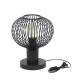 Gila lampka stołowa 1xE27 czarna 565700132