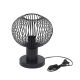 Gila lampka stołowa 1xE27 czarna 565700132