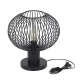 Gila lampka stołowa 1xE27 czarna 565790132