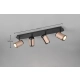 Gillan lampa sufitowa 4xGU10 brązowa 814500465