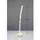 Ginko lampa podłogowa LED 19W 2100lm 4000K czarna R45791131