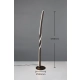 Ginko lampa podłogowa LED 19W 2060lm 3000K czarna R45791132