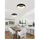 Girona lampa sufitowa LED 27W 3100lm 3000K czarna 671210132